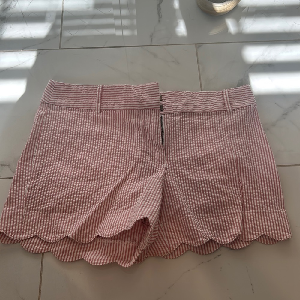 Loft Seersucker shorts